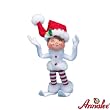 5" White Shimmermint Twist Elf By Annalee