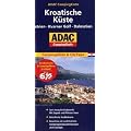 ADAC Campingkarte Kroatien: Stra�enkarte & Campingf�hrer in einem! Istrien - Kvarner Golf - Dalmatien - Campingpl�tze & City Tipps (Camping und Caravaning)
