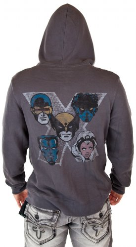  Junk Food X-Men Hoodie - Grey