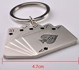 Porte-Clefs Cartes À Jouer
