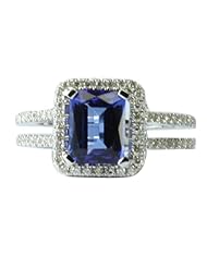 14K Tanzanite Ring With Diamonds (NEW ARRIVAL)