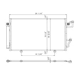 2001-2006 MITSUBISHI MONTERO CONDENSER by TYC