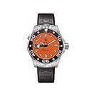 TAG Heuer Men’s WAJ1113.FT6015 Aquaracer 500 Rubber Strap Watch picture
