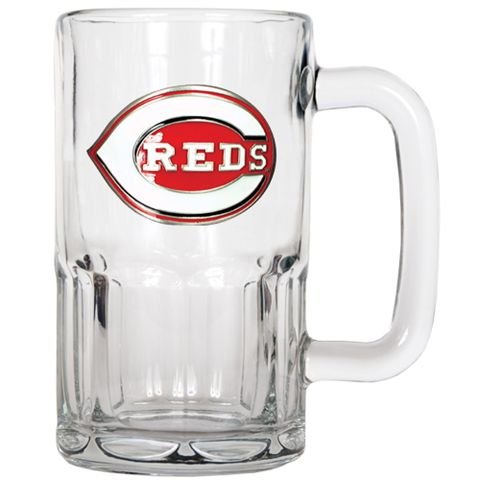 Cincinnati Reds Large Glass Beer Mug