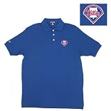 Philadelphia Phillies MLB Classic Pique Polo Shirt (Dark Royal)