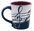 Music Note Latte Mug (56165)