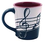 Music Note Latte Mug (56165)