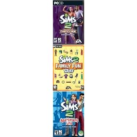 The Sims 2: Apartment Life + Nightlife + Family Fun Stuff
