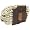 About Color Wood Buckle Cuff (Cream)