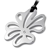 brosway ブロスウェイ EGOCENTRIC Pendant ペンダント Big 4-leaf clover with 1 diamond EGO02の画像
