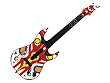 Decorative Skin fits Guitar Hero 5 for Wii (GUITAR NOT INCLUDED), Item No.GTW0996-28