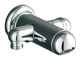KOHLER K-9511-CP MasterShower Showerarm and Diverter, Polished Chrome