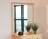 Maco Furniture Shaker Solid Pine 42" Arched Mirror with Optional Dresser