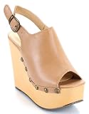 41qO9CATfdL. SL160  Wild Diva Tamia 01 Studded Slingback Clog