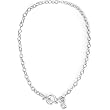 Playboy Bunny Rhinestone Charm Choker