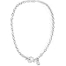Playboy Bunny Rhinestone Charm Choker
