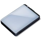Buffalo Technology MiniStation Plus 1 TB USB 3.0 Portable External Hard Drive with Shock Protection HD-PNT1.0U3BS (Silver)