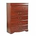 Classic 5-Drawer Chest - Cherry