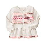 GYMBOREE(ジンボリー) フェアアイル セーター ホワイト トップスニット 18～24ヶ月【並行輸入】