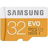 Samsung 32GB EVO Class 10 Micro SDHC Card with Adapter up to 48MB/s (MB-MP32DA/AM)