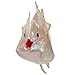 Iridescent Fish Hat - Light Pink