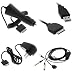 Search : GTMax Rapid Car Charger + Home Travel Charger + USB Data Cable + TV AV Composite Cable for Sony PlayStation Portable PSP Go