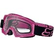 Fox Racing Main Youth MX/Off-Road/Dirt Bike Motorcycle Goggles Eyewear - Color: Pink/Clear