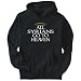 Hoodie Mens Black 