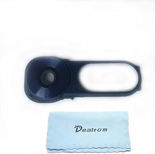 DealTom Back Camera Cover Frame Holder + Camera Real Glass Lens For LG V10 (H900;H901;VS990) Replacement (Blue)