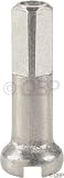 DT Swiss 2.0 x 16mm Silver Alloy Nipples, Box of 100