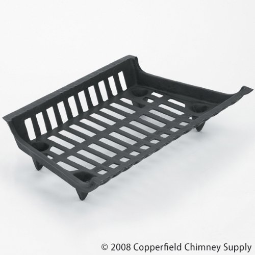 Copperfield 61302 23 Inch One Piece Cast Iron Grate, 23 Inch Front x 18 Inch Back x 12 Inch Deep, Leg Height 2 1/8 Inch, 19lbs 41qOQgfPxKL Copperfield 61302 23 Inch One Piece Cast Iron Grate, 23 Inch Front x 18 Inch Back x 12 Inch Deep, Leg Height 2 1/8 Inch, 19lbs