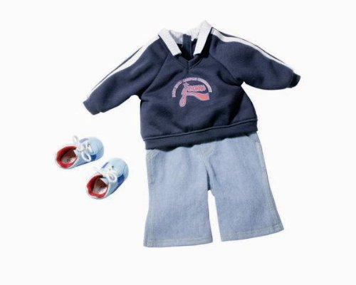 Childrens Toyshop  Toys : Baby Born Boy Luxury Set