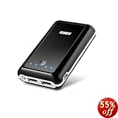 Anker Astro2 大容量モバイルバッテリー 8400mAh 5V/2A+1A 2USBポート同時充電 iPhone5 iPhone4S iPad iPod Android 各種スマホ Wi-Fiルータ等対応(日本語説明書付き)