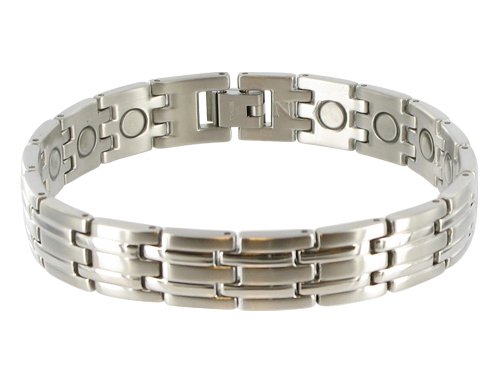 Stainless Steel High Power Magnetic Link Bracelet 8.5″