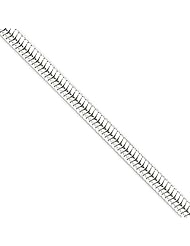 6mm, Sterling Silver, Round Snake Chain, 20 inch