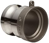 Dixon Valve 200AWSPSS 316 Stainless Steel Cam and Groove Fitting for Socket Weld to Schedule 40 Pipe, 2" Adapter, 2.390" Bore Diameter