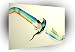 abstract music rainbow musicman art A2 Large Canvas (25.5' X 17.5') (65cm X 45cm)