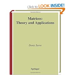 Matrices: Theory and Applications (Graduate Texts in Mathematics)