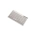 Adesso Mini White PS/2 Keyboard - Compatible with Axis 7000 Scan Server  (ACK-595)