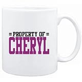 Mug White  Property of Cheryl  Female Names