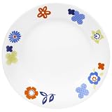 Corelle Lifestyles 8-1/2-inch Salad Plate, Retro Floral