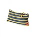 Zipit Denim Pouch Denim & Gold