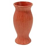 EXP Handcrafted Streaky Salmon Pink Terracotta Classic Vase
