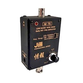 J.I.M. M75 Professional Series Low Noise Wide Band Pre-Amplifier