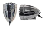 PYLE PLMCA30 Motorcycle Mount Amplified 200 Watt x 2 Stereo Sound System with Dual Handlebar Mount Speakers