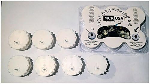 7pc MCR STEPPER MOTOR W/Bulbs GM Cluster Rebuild Repair Chevy Tahoe GMC Cadillac