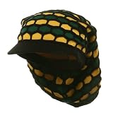 New Rasta Honey Long Hat-Black Green Yellow