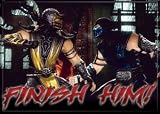 Mortal Kombat Scorpian & Sub Zero Finish Him Magnet 29931MK