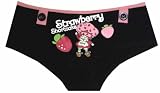 Strawberry Shortcake So Delicious Black Panty for women