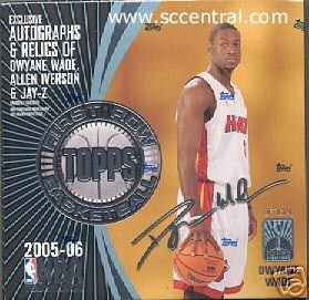 2005 06 Topps First Row Basketball Unopened Hobby Box